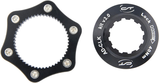 Contec remschijf adapter cda-cl ct disc brake adapter cda-cl center lock black