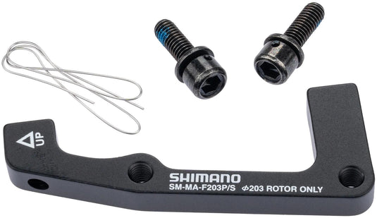 Shimano scheibenbremsadapter disc br.adapter shim. pm is 203mm fr.