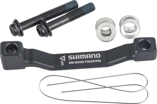 Shimano scheibenbremsadapter disc br.adapter shim. pm pm 203mm fr. rear