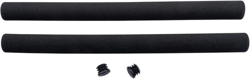 Ergotec stuurfoam milano 22x6mm 400mm zwart (2st)