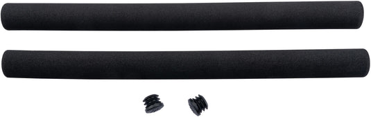 Ergotec stuurfoam milano 22x6mm 400mm zwart (2st)