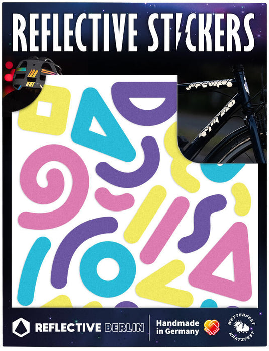 Reflective berlin reflex-sticker shapes refl.sticker shapes refl. berlin doodle mamphis