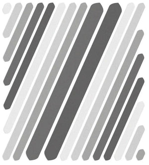 Reflective berlin reflex-sticker shapes refl.sticker refl.berlin universal grey