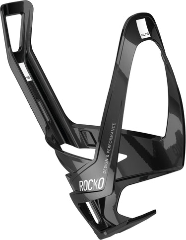 Elite bidonhouder rocko carbon bot.cage rocko carbon gl.black white