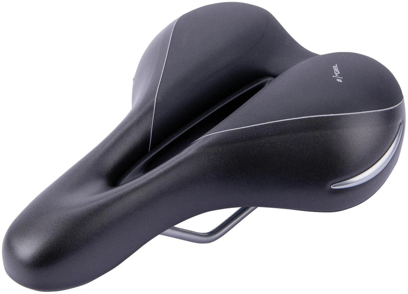 Load image into Gallery viewer, Contec sattel elliptic + ct saddle elliptic+ city tour gents blk silv
