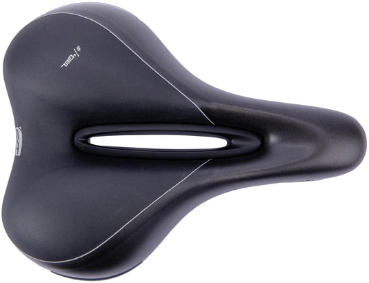 Contec zadel elliptic + ct elliptic+ saddle city tour, men's black si