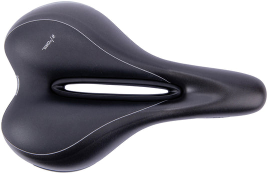 Contec zadel elliptic + ct saddle elliptic+ trekking gents black silv