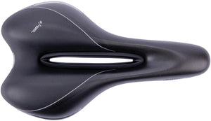 Contec zadel elliptic + ct elliptic+ saddle trekking, unisex, black