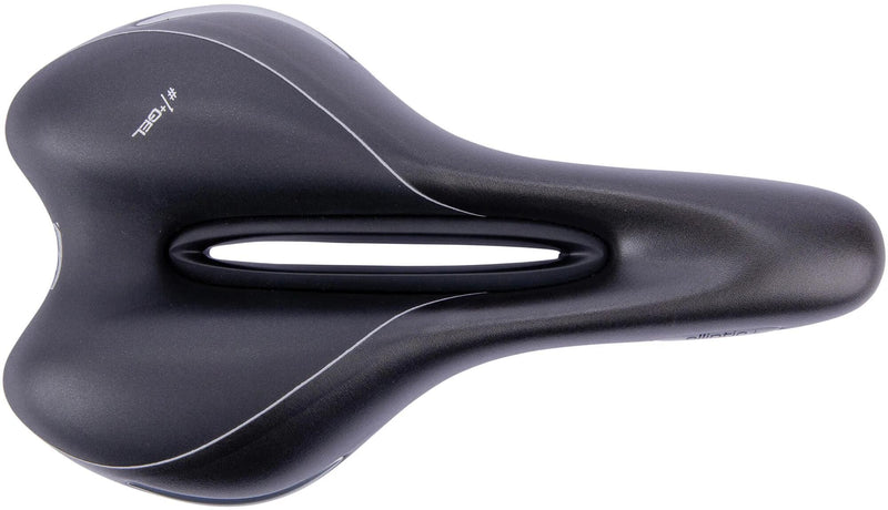 Load image into Gallery viewer, Contec sattel elliptic + ct saddle elliptic+ mtb sport unisex blk silv
