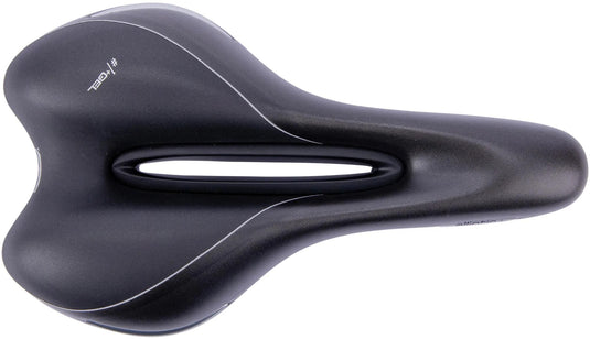 Contec sattel elliptic + ct saddle elliptic+ mtb sport unisex blk silv