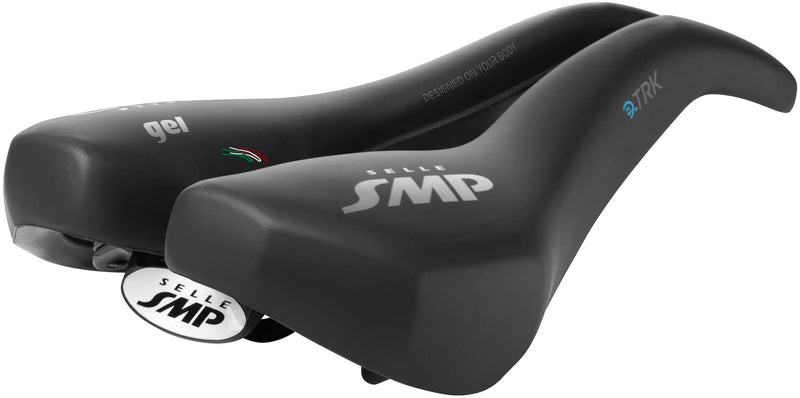 Load image into Gallery viewer, SMP Zadel E-trk gel zwart
