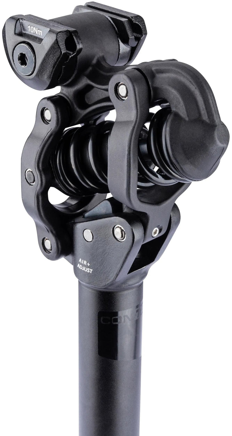 Load image into Gallery viewer, Contec parallellogram verende zadelpen nara air link+ ct parallel.saddles.nara air link+ 30.9x350mm blac
