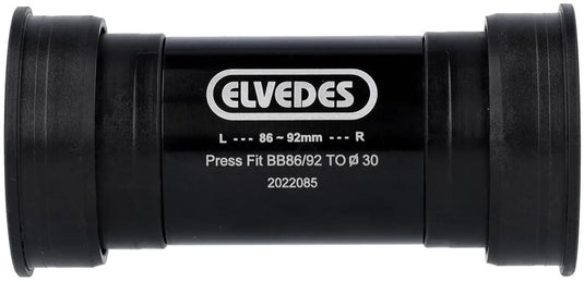 Elvedes bracketset press fit bot.bracket press fit 41mm bb86-92 shim.