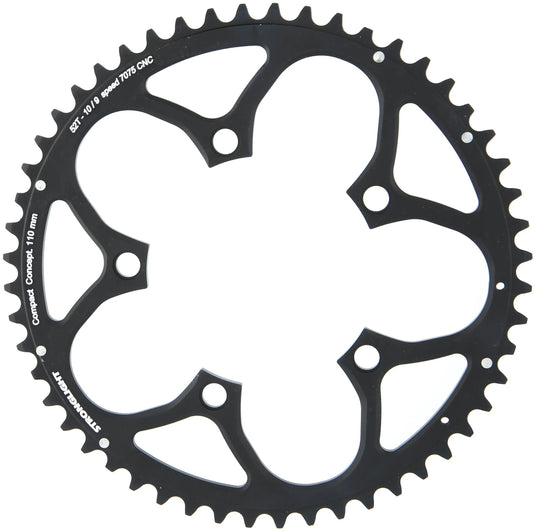 Stronglight kettenblatt zircal 7075 t6 chain ring strongl.zircal 7075 t6 110mm 52t b