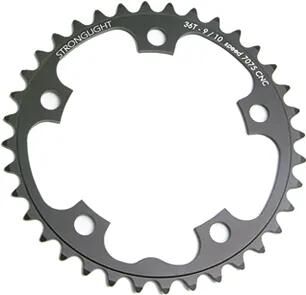 Stronglight kettenblatt zircal 7075 t6 chain ring strongl.zircal 70750t6 110mm 36t b