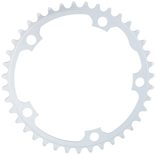 Stronglight kettenblatt road bike chainring silve lochkr. 130 mm., 38 z.