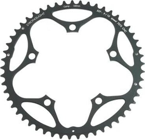 Stronglight kettingblad type s 7075 t6 chainring 7075t6 black 130 mm lochkr. 51z.