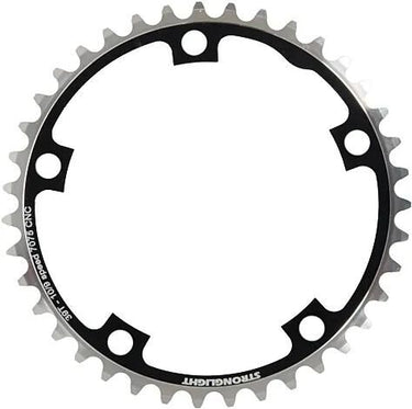 Stronglight kettingblad type s 7075 t6 chainring 7075t6 black 130 mm lochkr. 39z.