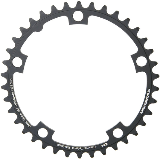 Stronglight kettenblatt ct2 chain ring strongl.ct2 38t alu black