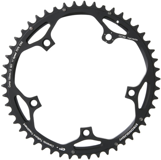 Stronglight kettenblatt ct2 chain ring strongl.ct2 50t black