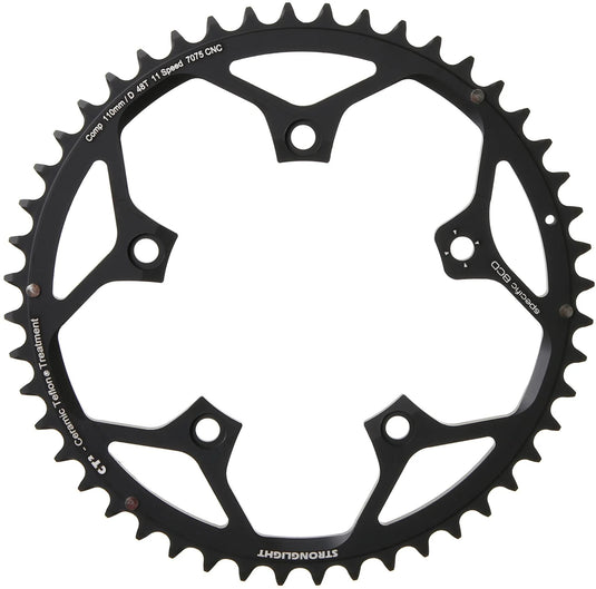 Stronglight kettenblatt ct2 chain ring strongl.ct2 48t cer.-teflon coat.