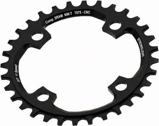 Stronglight kettingblad chain ring 34t bcd 104 alu black