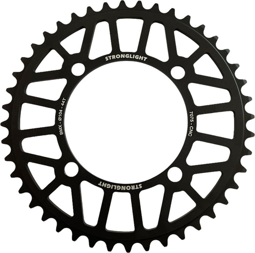 Stronglight race kettingblad bmx race chain ring bmx race 44t alu black