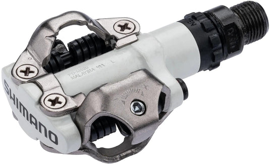 Shimano systeempedaal pd-m 520 shim.pedals pdm520 spd beids. alu white