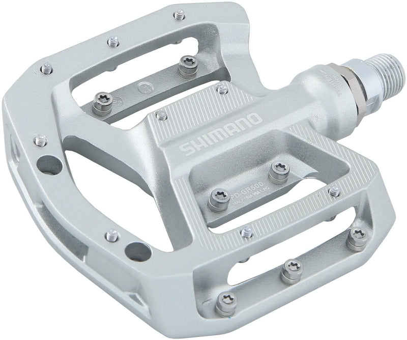 Load image into Gallery viewer, Shimano pedal pd-gr500 shim.pedals pdgr500 flat mount alu si
