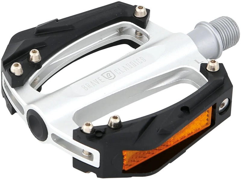 Load image into Gallery viewer, Brave classic pedal stranger pedal brave clas. stranger alu,silver
