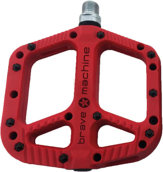Brave pedal freeride xl platform pedal freeride xl red
