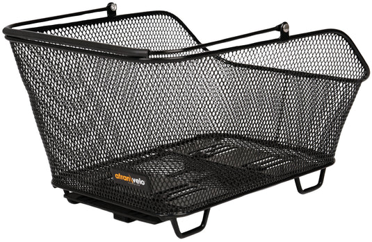Atranvelo mand, achterop daily 20 rear basket at.velo daily 20 black