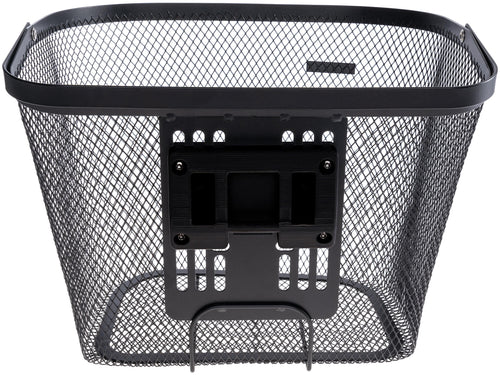 Contec fietsmand, voorop cappu kf ct vr-basket cappu kf ste 35x26x25 cm black