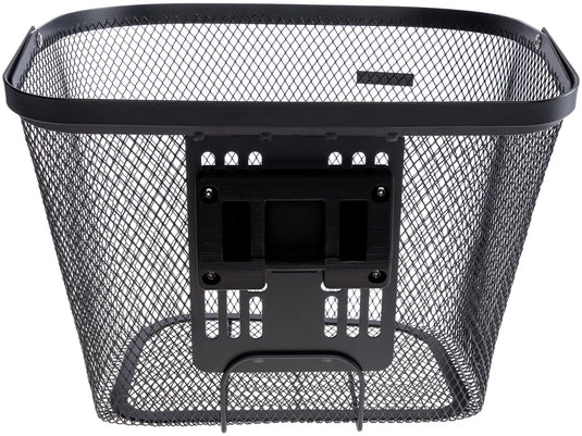 Contec fietsmand, voorop cappu kf ct vr-basket cappu kf ste 35x26x25 cm black