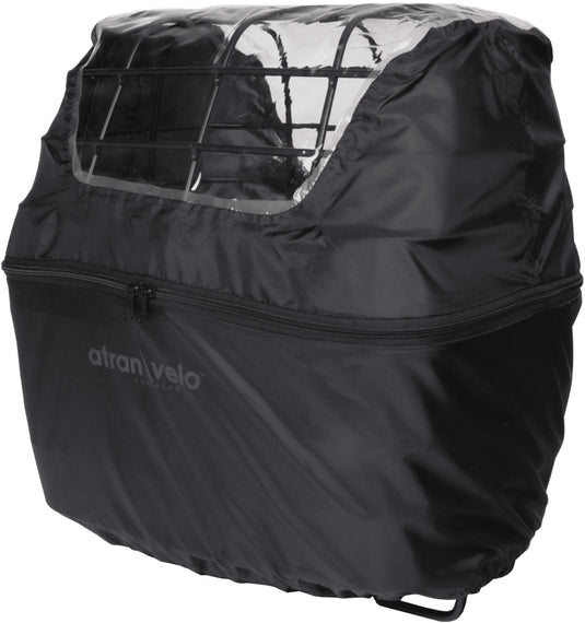Atranvelo regenschutzhaube rainy duo cover rain cover rainy duo cover black