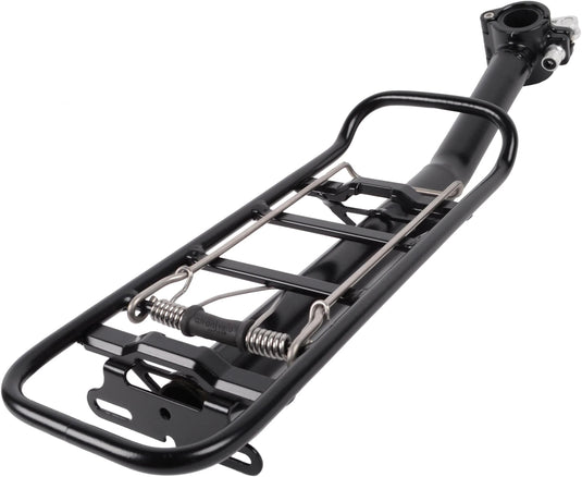 Atranvelo bagagedrager tour 365 seatpost avs rear rack at.velo tour 365 seatpost avs alu