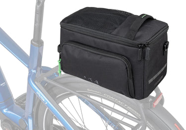 Contec gepäckträgertasche via commuter ct pannier bag via commuter rt black