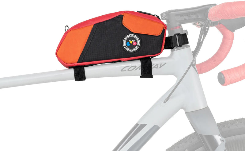 Load image into Gallery viewer, Contec tasche urban nomad top tube 1.5 ct top tube bag urban nomad top tube 1.5 orange
