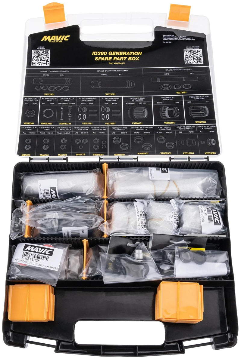 Load image into Gallery viewer, Mavic ersatzteilebox spare part box black
