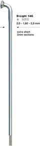 Sapim spaak d-light spoke d-loght sst db 2x1,65x272mm b
