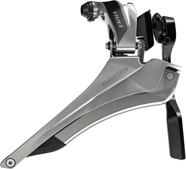 Sram voorderailleur red braze on yaw incl chainspotter red 22 - zwart