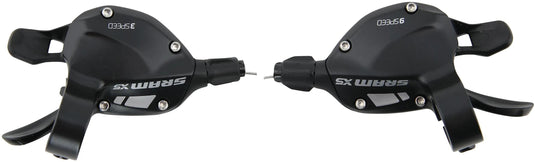 Sram daumenschalthebel x5 trigger shift. x5 9-73-sp.,set