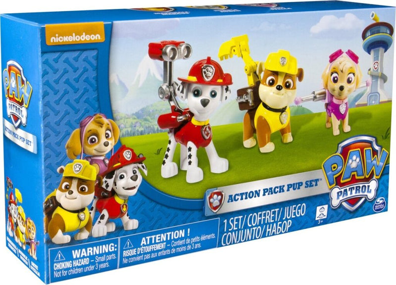 Load image into Gallery viewer, Paw patrol action pack pups 3 stuks
