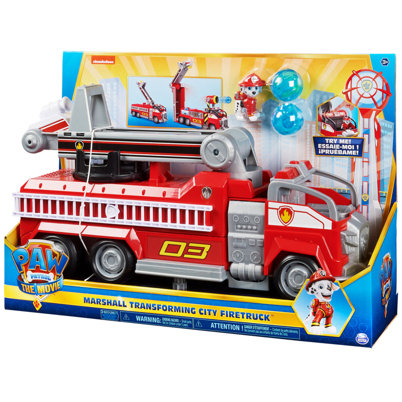 Load image into Gallery viewer, Paw patrol the movie transformerende brandweerwagen van marshall
