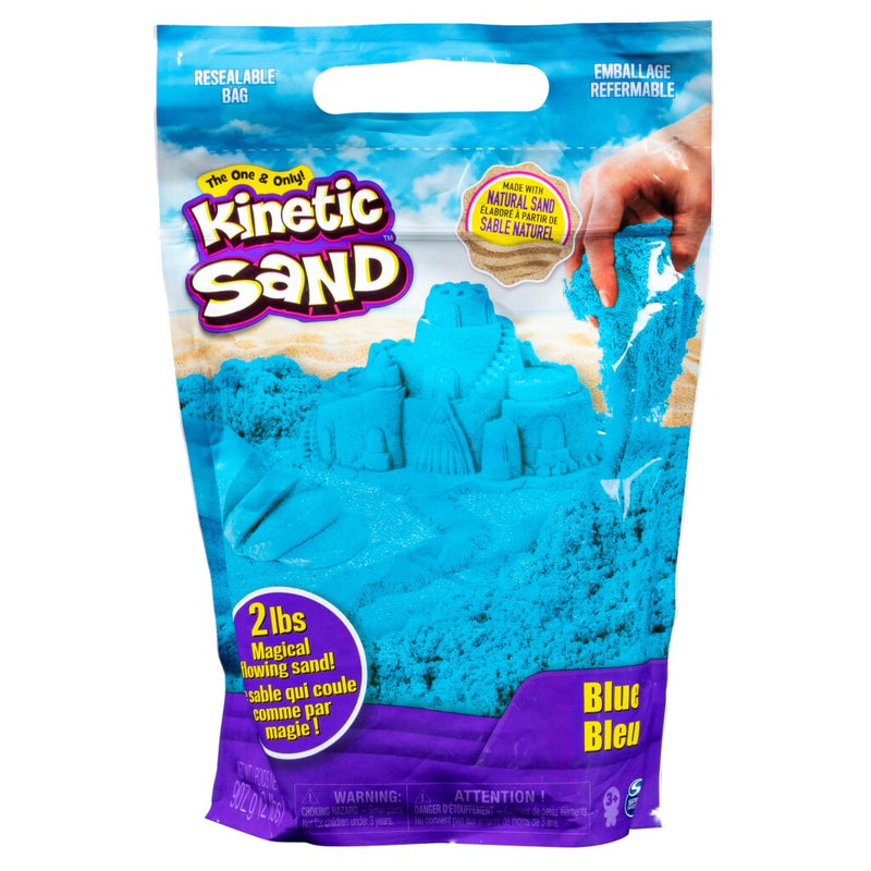 Load image into Gallery viewer, Kinetic sand colour sand bag blauw 907g
