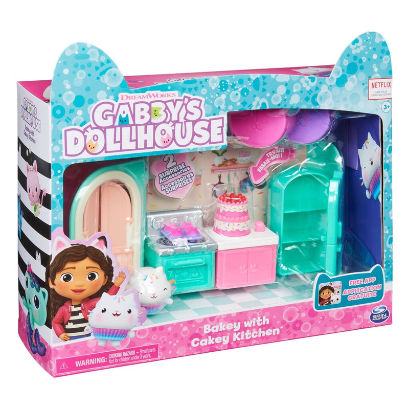 Load image into Gallery viewer, Gabby's dollhouse gabby #039;s dollhouse bakey with cakey kitchen
