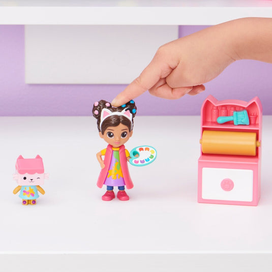 Gabby's poppenhuis - knutsel speelset met gabby babykitty