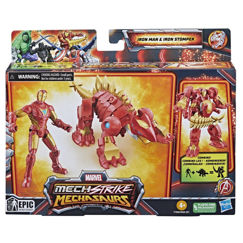Load image into Gallery viewer, Marvel mech strike iron man 10 cm

