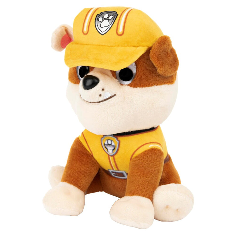 Load image into Gallery viewer, Paw patrol knuffel rubble 15cm
