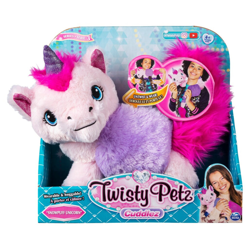 Load image into Gallery viewer, Spin master twisty petz eenhoorn knuffel cuddlez
